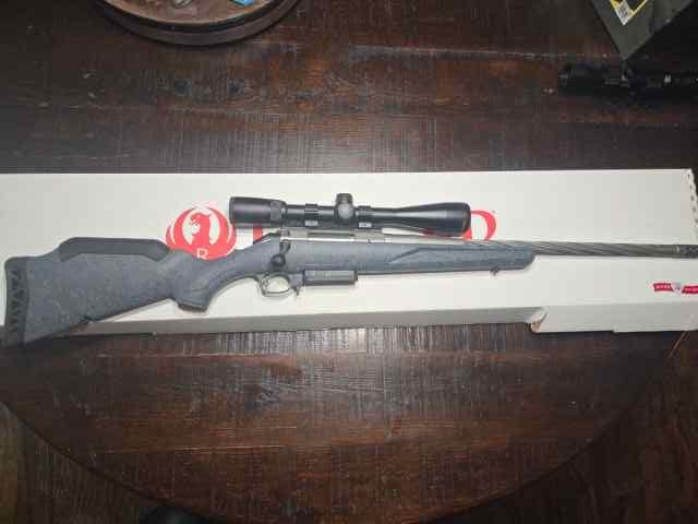 Ruger American Gen 2 308. Unfired w/scope
