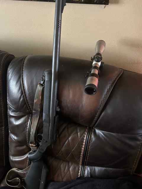 Rossi 12 gauge slug single shot with scope 