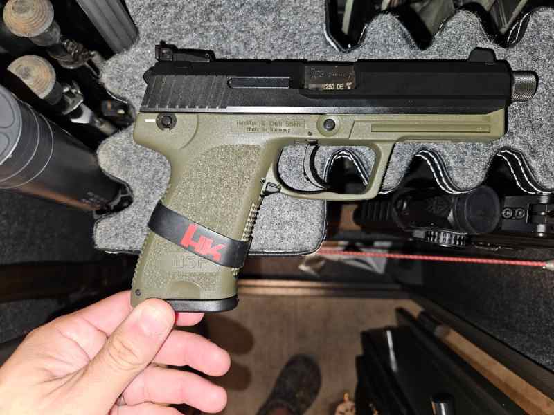 WTT/WTS HK USP Tactical OD Green Limited