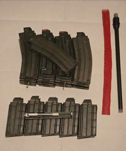27 Blackdog AR22 Mags + BCG + Borebuddy Apogee Set