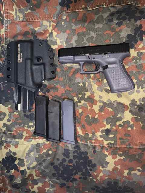 Glock 19 gen 5 Ghost grey