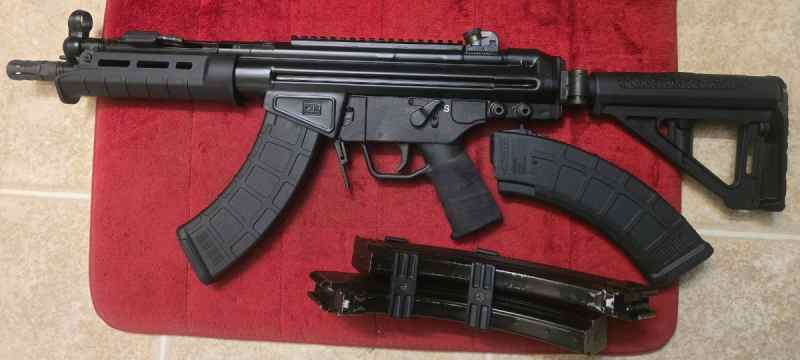 WTS/WTT PTR 32P  PDWR 762×39 PISTOL