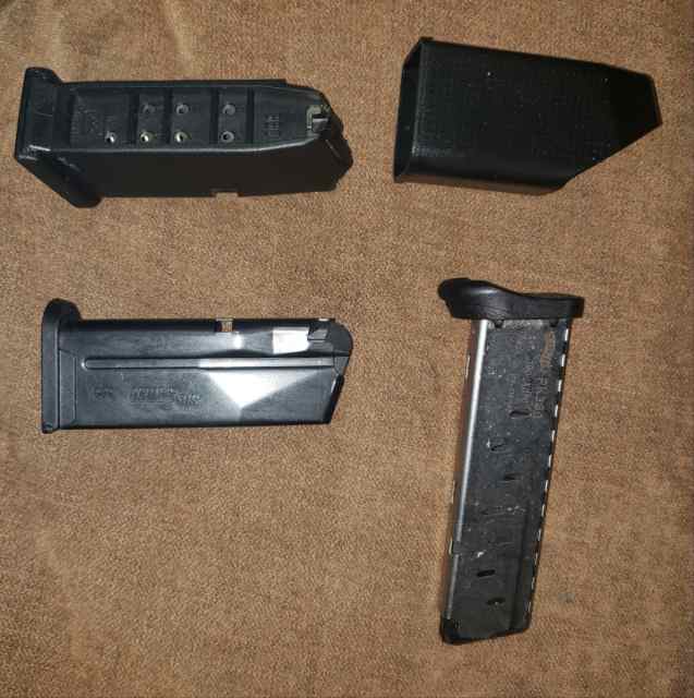 Magazines 380 , sig 365, glock 28, walther PK380
