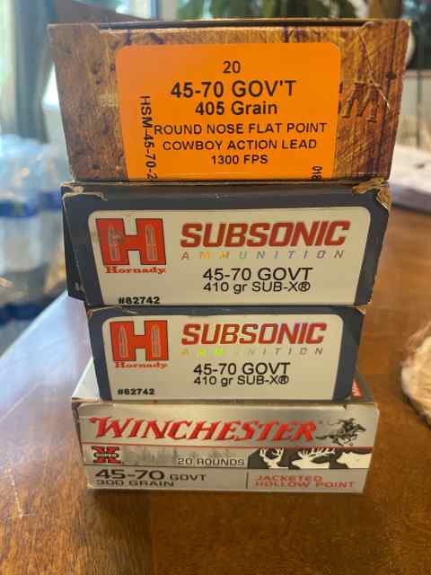 45/70 Ammunition 