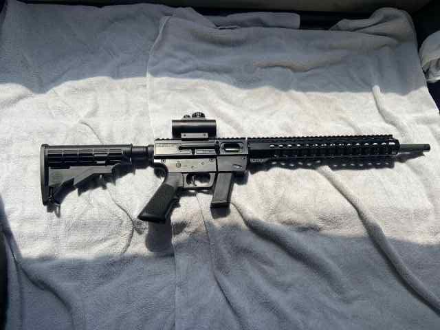 AR15 in 357 Sig JR Carbine Takes Glock Mags