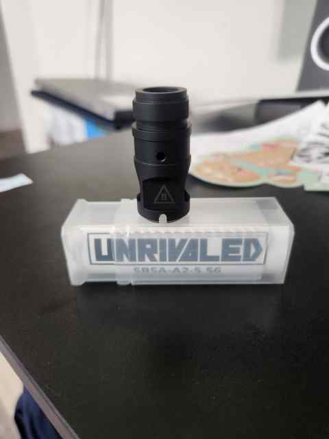 Unrivaled SBSA-12-5.56 Muzzle Brake