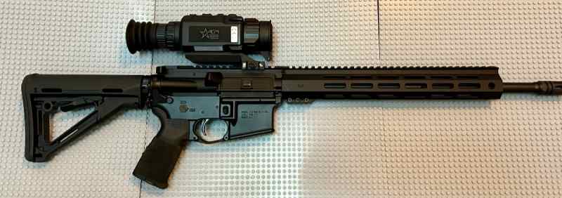 350 legend AR with thermal and ammo sale/trade