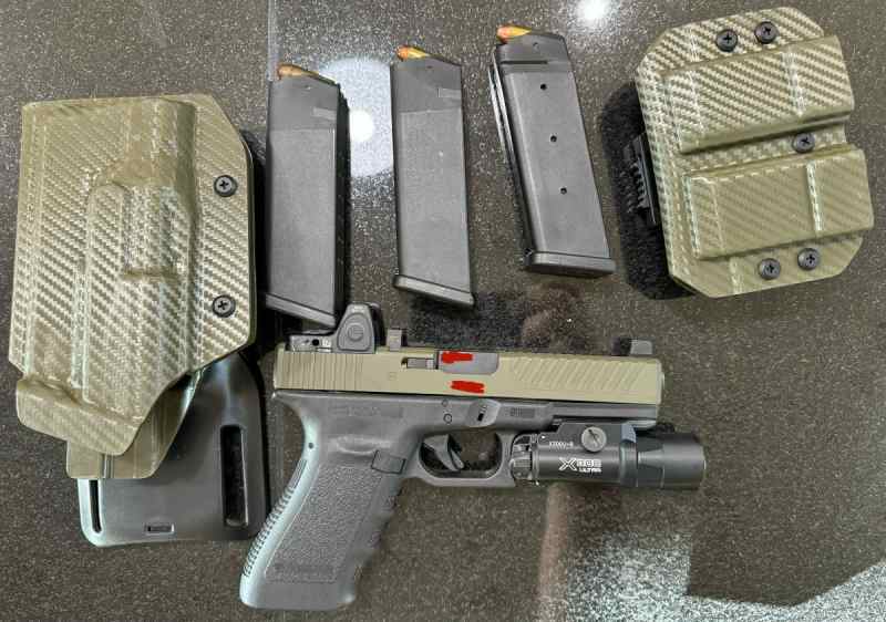 Glock 20SF, RMR, x300 Ultra, and Ammo