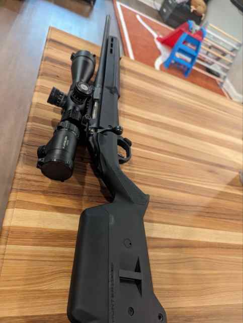 Ruger American 6.5 Athlon 6-24x50 FFP Magpul stock