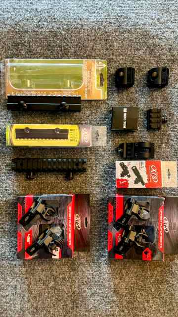 Offset Sights - Optics Risers - Light Mounts 