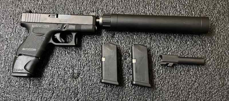 AAC Ti-rant 45 suppressor &amp; Pistol