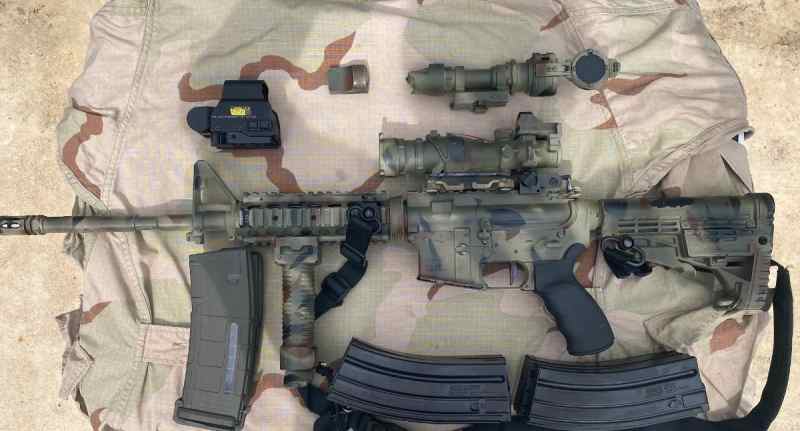 Double Star AR-15 5.56 with many upgrades 