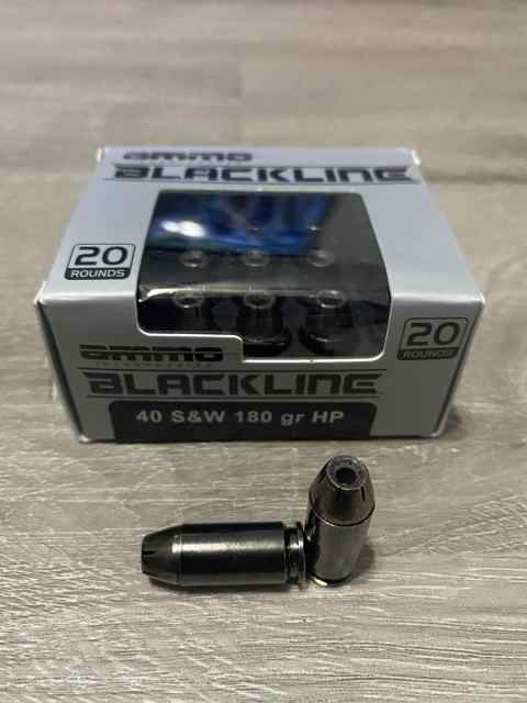 Ammo Inc .40S&amp;W 180gr Hollow Point Ammo 20rds/$8