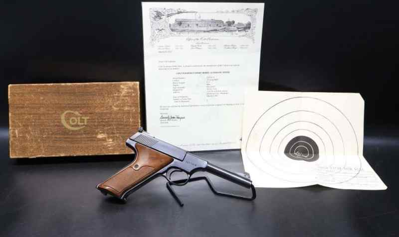 Colt Woodsman Sport Model Pistol With Colt 