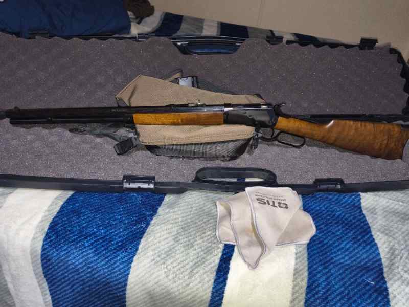 Winchester limited series 1 of 500 357 lever act.