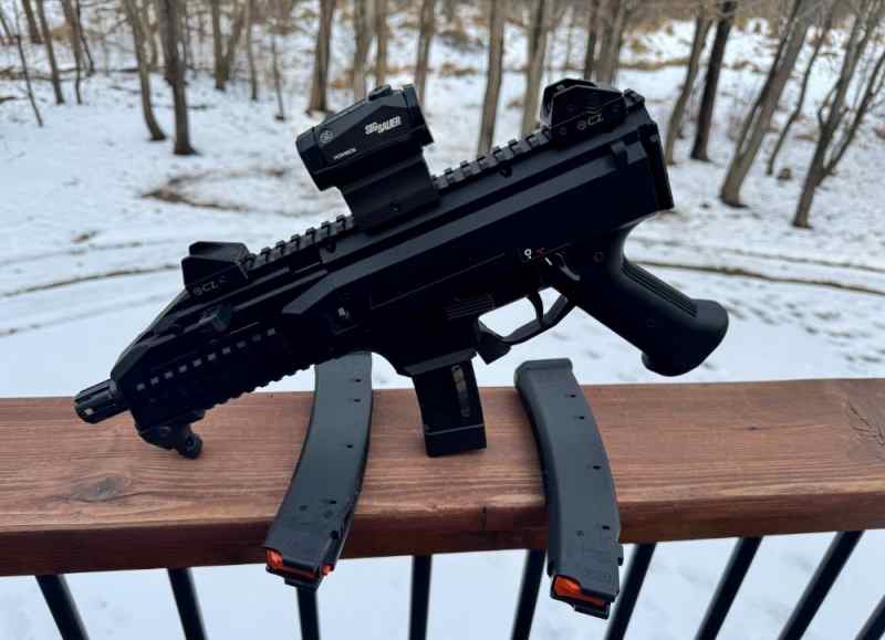 CZ Scorpion Evo 3 S1 9mm w/ SIG RED DOT