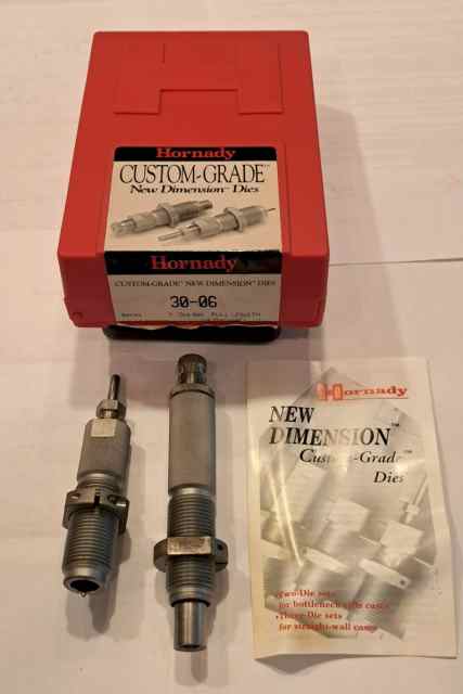 Hornady Custom-Grade New Die Set .30-06