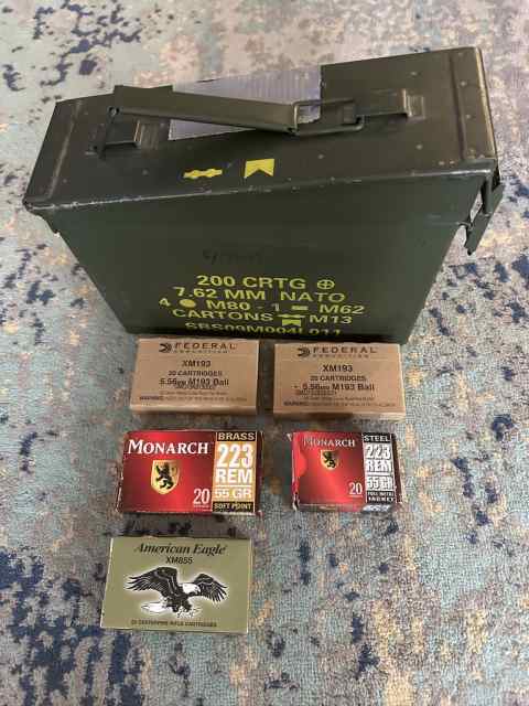 Ammo - .223/556 440 Rounds Various Brands