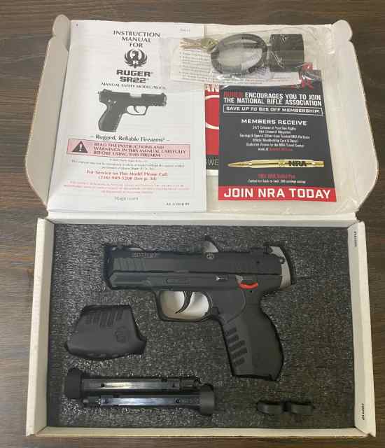 Ruger SR22 .22 LR Rimfire Pistol