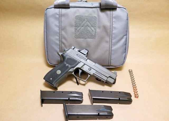 Sig Sauer P226 Legion 9mm With Optic and Extras