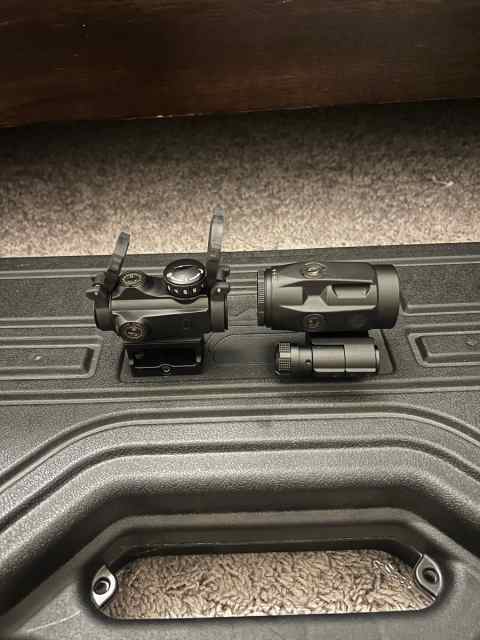 Sig Sauer Romeo MSR Red Dot &amp; Juliet 3x Magnifier