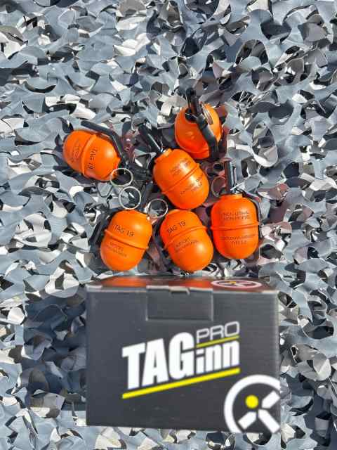 Live pyrotechnic TAGGIN pro grenades