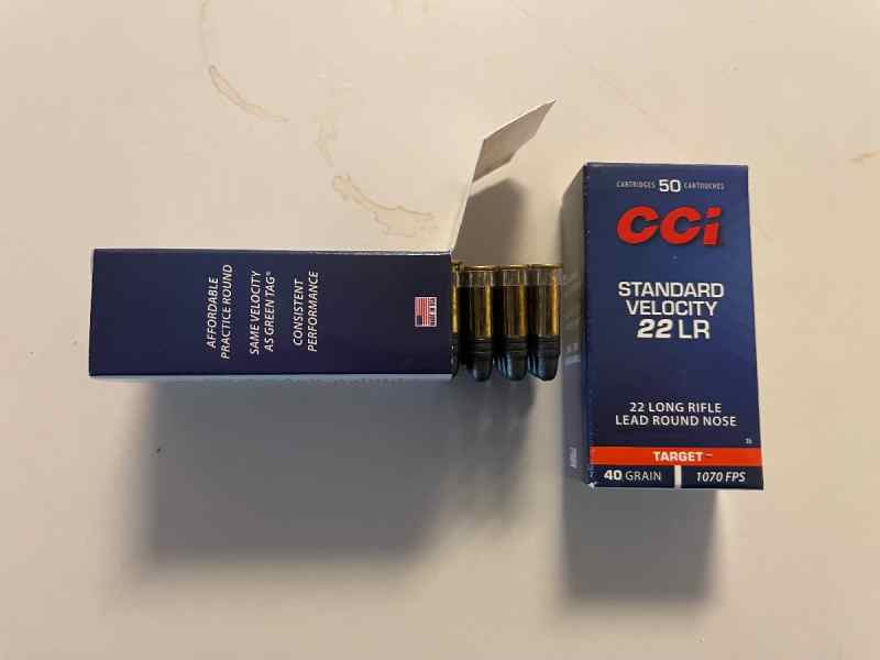 3K rounds of CCI Standard Velocity - 22LR 