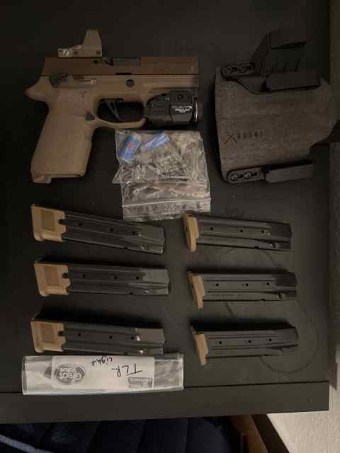 Sig P320 M18 + Leupold DPP + TLR-7 Sub Bundle — $1