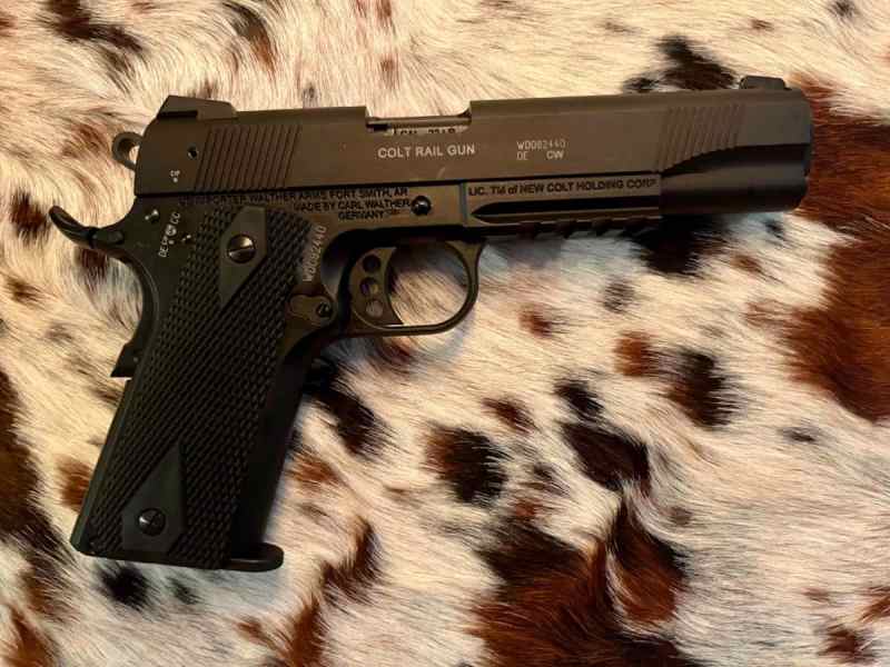 Walther Arms COLT 1911 RAIL GUN 22 LR 