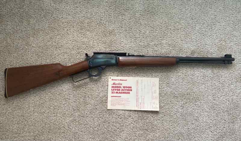 Reduced! 1983 Marlin 1894M .22 Magnum (JM Stamped)