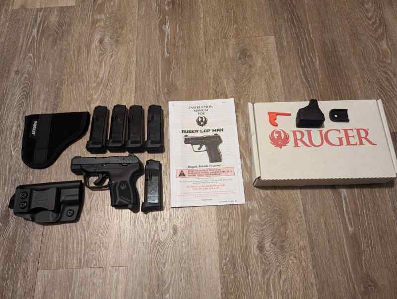 Ruger LCP Max 380 with Extras