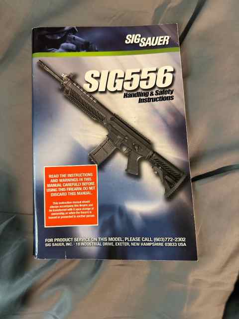 Sig Sauer .556 ar15