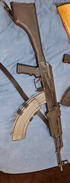 WASR with 1000 round case  7.62x39