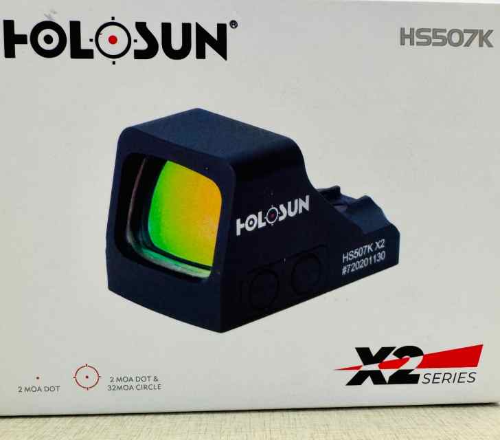 Holosun HS507K X2 Red Dot 2 MOA - Save Taxes 