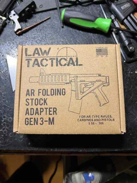 WTS: new Law Tactical Gen 3 AR folding adapter 