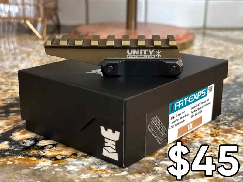 UNITY TACTICAL FAST OPTIC RISER ☆ FDE ☆ CHEAP