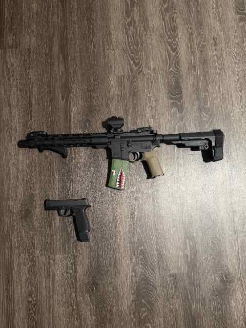 AR15 x Sig sauer 