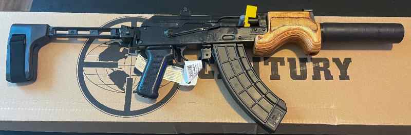 New Micro Draco With Brace