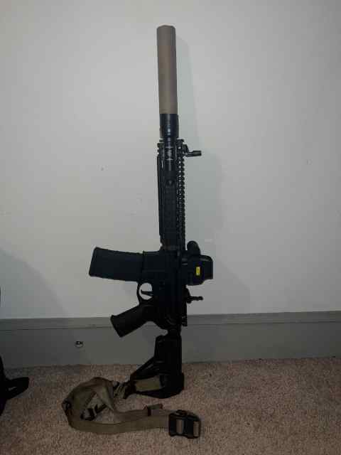 Daniel Defense MK18 (pistol build) 