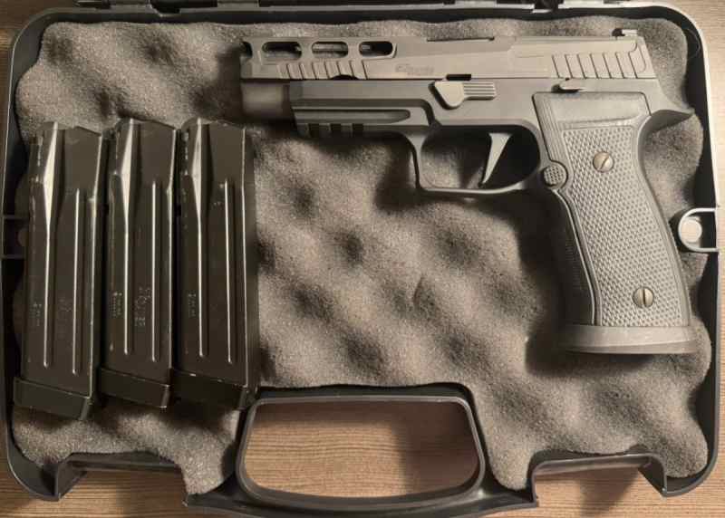 SIG P320 AXG PRO (metal frame) 