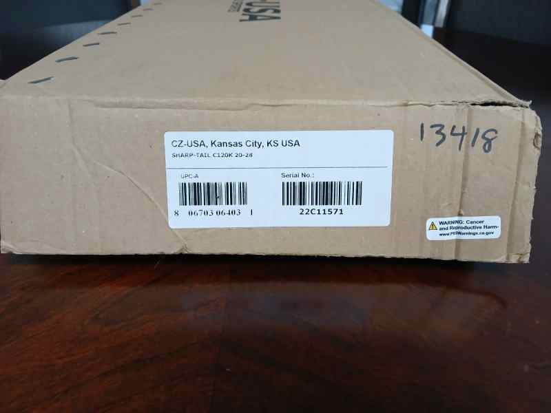 NIB CZ-USA Sharptail 20 gauge w/28&quot; barrels
