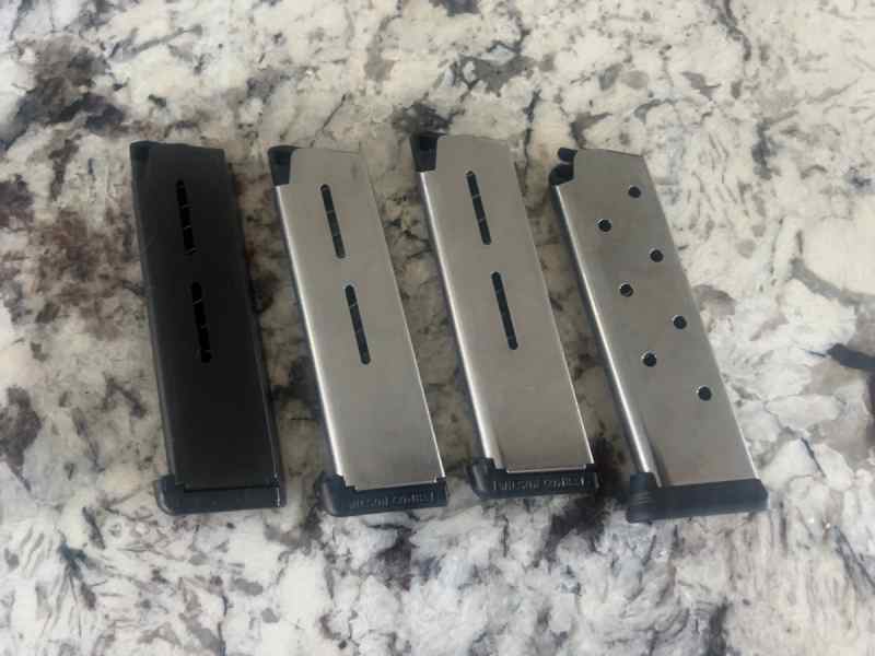 (3) Wilson Combat + Ed Brown 1911 mags