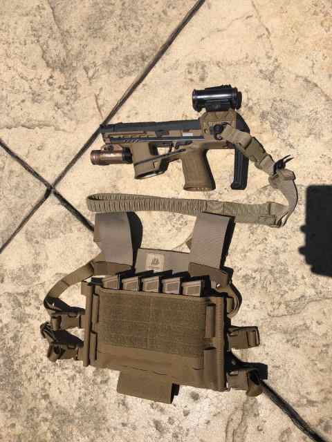 P320 Flux Raider + Bag Carry Setup