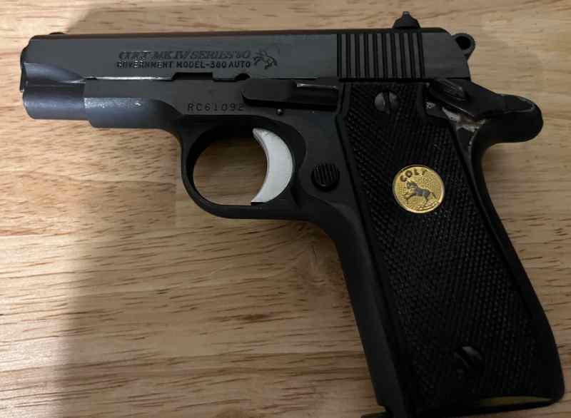 Colt MARK IV Series 80 Gov. 380ACP