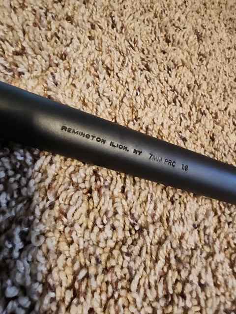 New Remington 700 - 7mm PRC barrel 