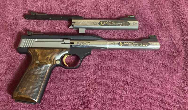 BROWNING BUCKMARK NRA COLLECOR 2 Bbl set $600 OBO