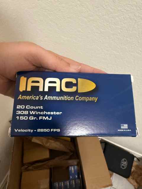 AAC .308 (7.62x51mm) - 1160 rounds - $625