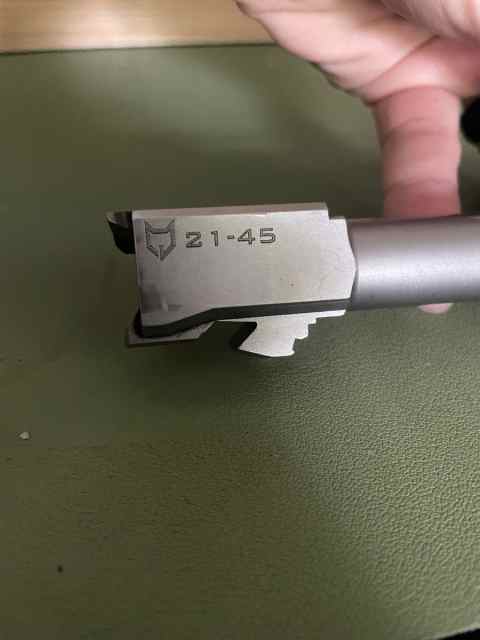 Lone wolf 9” barrel 45acp for Glock 21 &amp; Glock 41