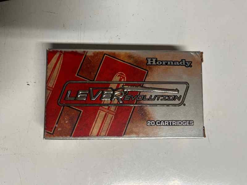 200 Rounds Hornady Levrevolution 30/30 30-30 WTT