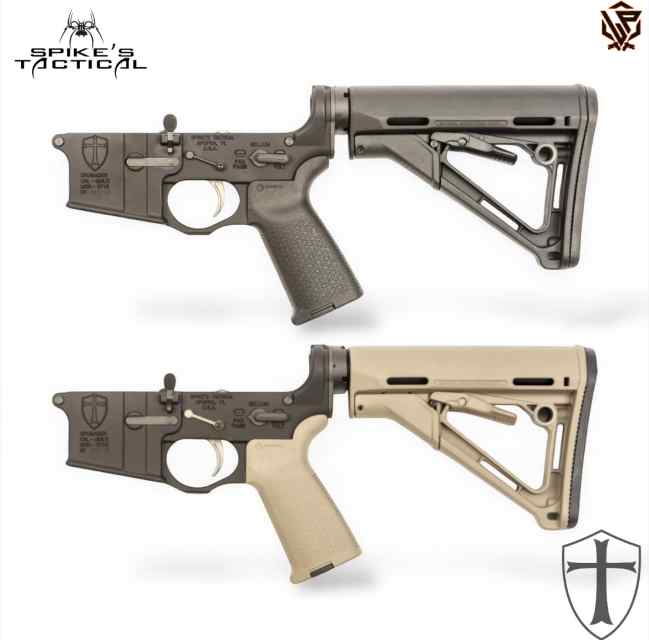 Spikes Tactical Crusader Complete Lower Receiver 